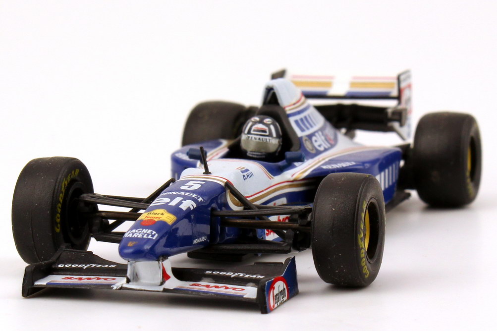 Foto 1:43 Williams Renault FW 17 Formel 1 1995 elf, Renault Nr.5, Damon Hill Onyx 235