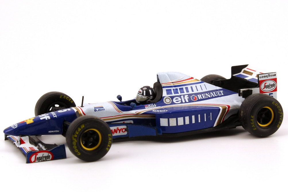 Foto 1:43 Williams Renault FW 17 Formel 1 1995 elf, Renault Nr.5, Damon Hill Onyx 235