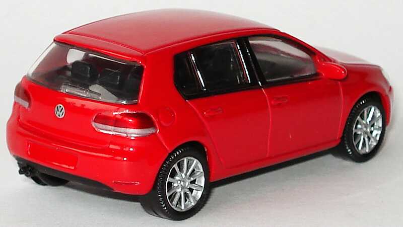 Foto 3Inch 1:57 VW Golf VI 5türig tornadorot Werbemodell Norev 5K0099305