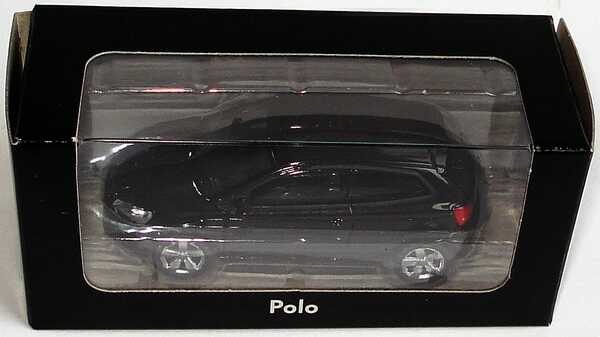 Foto 3Inch 1:57 VW Polo V 2009 2türig deepblack perleffect Werbemodell Norev 6R0099305