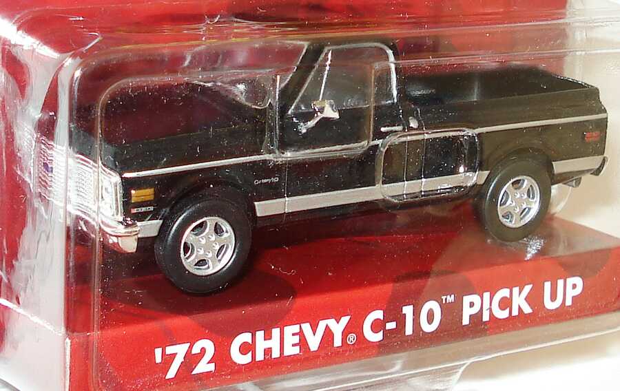 Foto 1:64 Chevrolet C-10 Pickup (1972) schwarz (Reel Rides, Movie: Dazed and Confused) Malibu International 09102