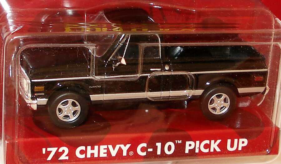 Foto 1:64 Chevrolet C-10 Pickup (1972) schwarz (Reel Rides, Movie: Dazed and Confused) Malibu International 09102