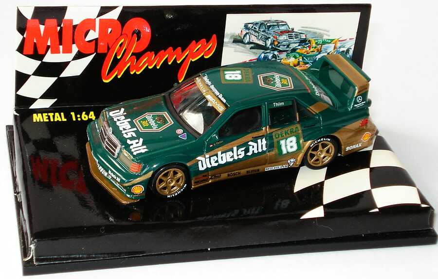 Foto 1:64 Mercedes-Benz 190E 2.5-16 Evolution II DTM 1992 Zakspeed, Diebels Alt Nr.18, Thiim Paul´s Model Art MCH651105