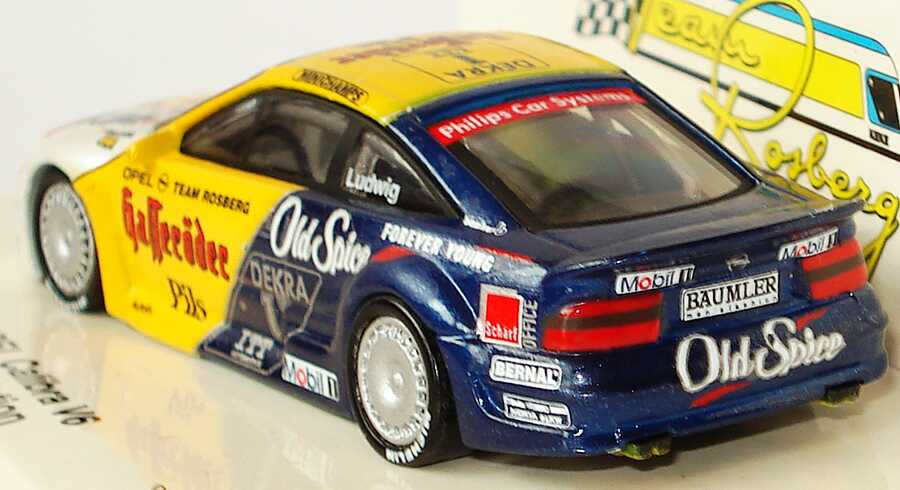 Foto 1:64 Opel Calibra V6 DTM 1995 Rosberg, Old Spice, Hasseröder Nr.1, Ludwig  (Präsentation) Paul´s Model Art 640954191