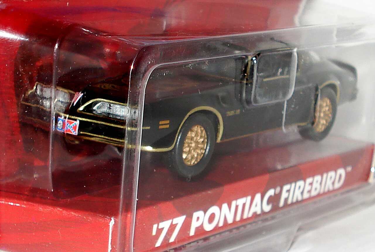 Foto 1:64 Pontiac Firebird Trans Am (1977) schwarz/gold (Reel Rides, Movie: Smokey and the Bandit) Malibu International 09103