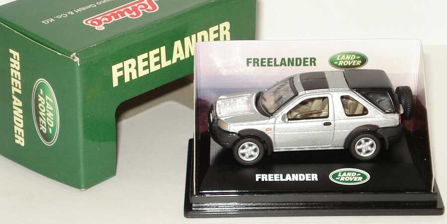 Foto 1:72 Land Rover Freelander silber-met. Werbemodell Schuco