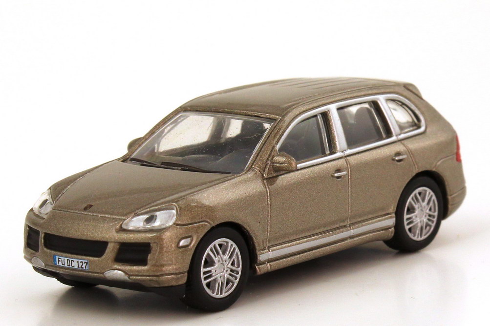 Foto 1:87 Porsche Cayenne S (Typ 9PA 2007) beige-met. Schuco 25712