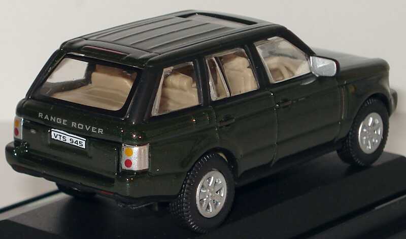 Foto 1:72 Range Rover (RR 3) grün-met. Werbemodell Schuco