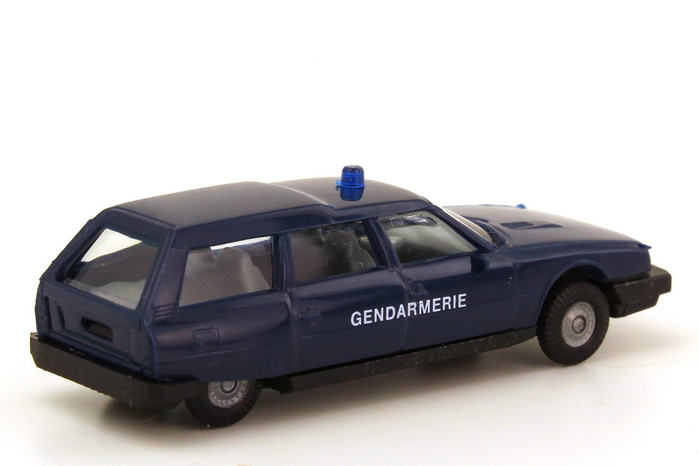 Foto 1:87 Citroen CX Break Gendarmerie Polizei Frankreich blau - Praliné 3303
