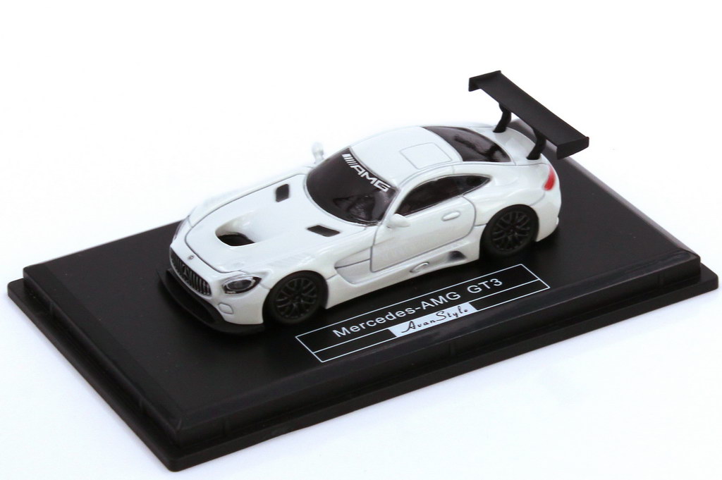 Foto 1:87 Mercedes-AMG GT3 C190 weiß - FrontiArt FHO-17