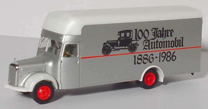 Foto 1:87 100 Jahre Automobil 1886-1986 (Mercedes-Benz L311 2a Ko-LKW + MAN 750 2a Ko-LKW) Albedo