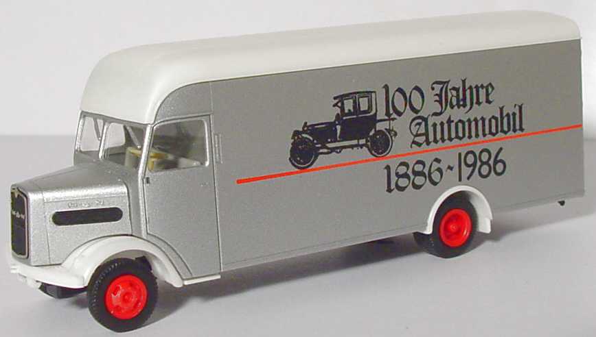 Foto 1:87 100 Jahre Automobil 1886-1986 (Mercedes-Benz L311 2a Ko-LKW + MAN 750 2a Ko-LKW) Albedo