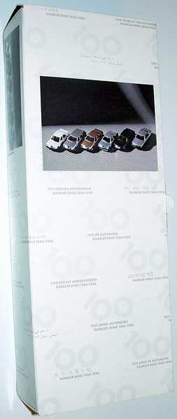 Foto 1:87 100 Jahre Automobil Daimler Benz 1886-1986 - 6 aktuelle PKW - Werbemodell - herpa 6840640400
