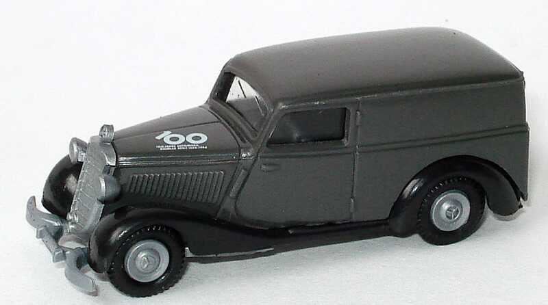 Foto 1:87 100 Jahre Automobil Daimler Benz 1886-1986 (5x Mercedes 170 V) herpa 6840641800