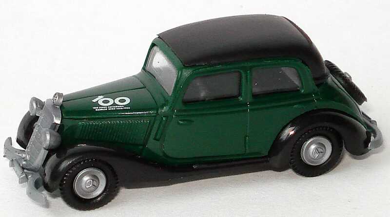 Foto 1:87 100 Jahre Automobil Daimler Benz 1886-1986 (5x Mercedes 170 V) herpa 6840641800