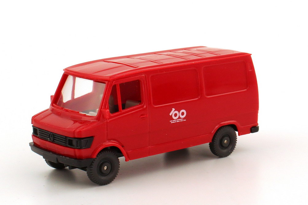 Foto 1:87 100 Jahre Automobil Daimler Benz 1886-1986 (207D Kasten + NG PP-Lkw + NG 2x20 CoSzg )Werbemodell Wiking 6840641200