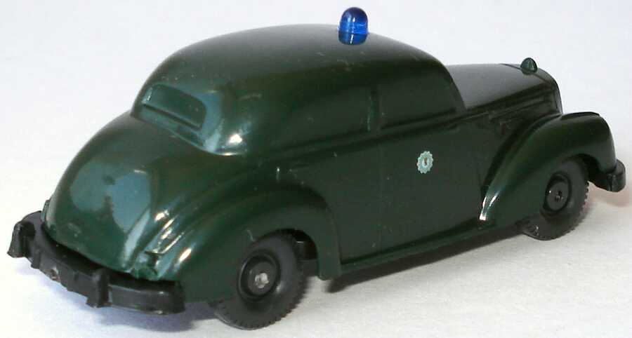 Foto 1:87 100 Jahre Peltzer I - Pionier der Verkehrserziehung (Mercedes-Benz 220 Polizei unverglast + Polizist + Rundampel + Verwarnblock) Wiking 99029