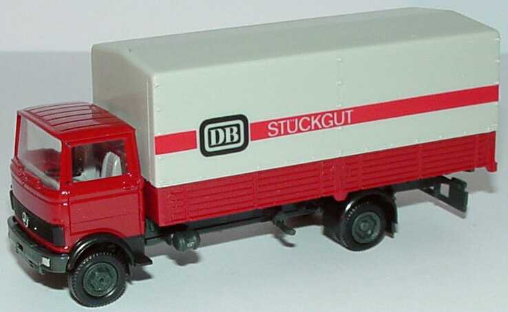 Foto 1:87 150 Jahre Deutsche Eisenbahn (Mercedes LP 813 PP DB Stückgut + Setra 215 HD DB Bahnbus-Reisen + MAN (K) 40CoSzg DB) herpa 7542