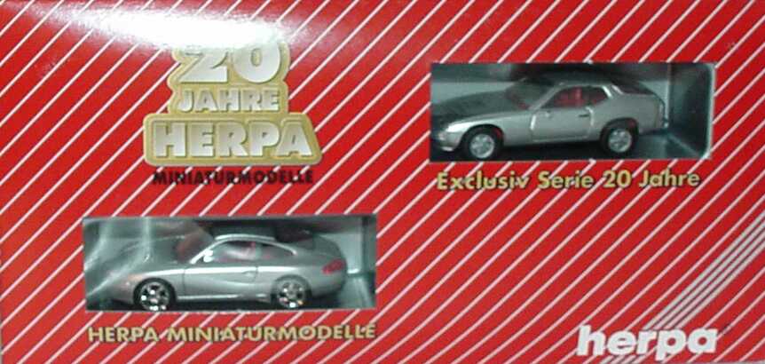 Foto 1:87 20 Jahre Herpa Setpackung Porsche (Porsche 924 + Porsche 996) herpa 187527