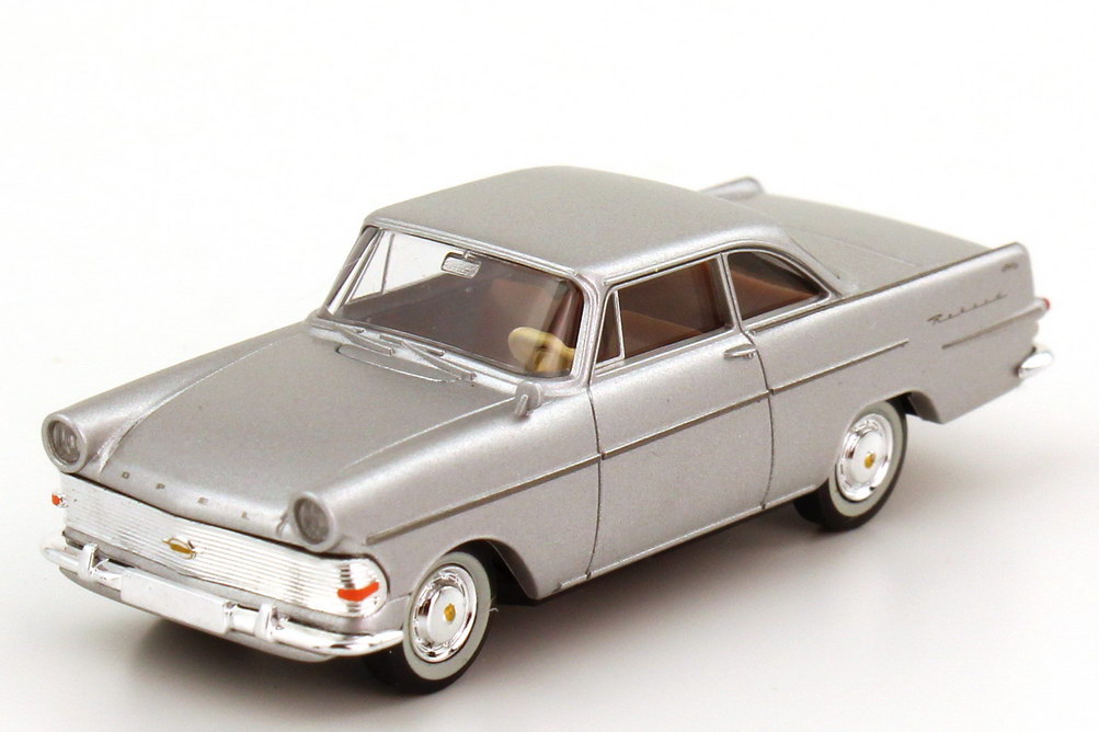 Foto 1:87 Set-Packung 25 Jahre Brekina Automodelle (Alfa Romeo Giulia + Opel Rekord PII Coupé + Ford Taunus XL + VW T2 Bus silber-met.) Brekina 90399