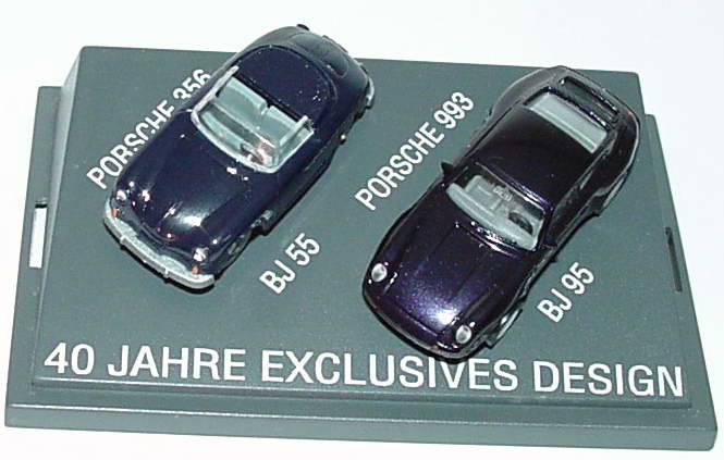 Foto 1:87 40 Jahre exclusives Design (Porsche 356 Cabrio + Porsche 993) euromodell