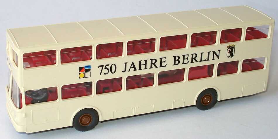 Foto 1:87 750 Jahre Berlin Omnibus-Set (MAN SD 200 + Büssing D2U + D38) Wiking