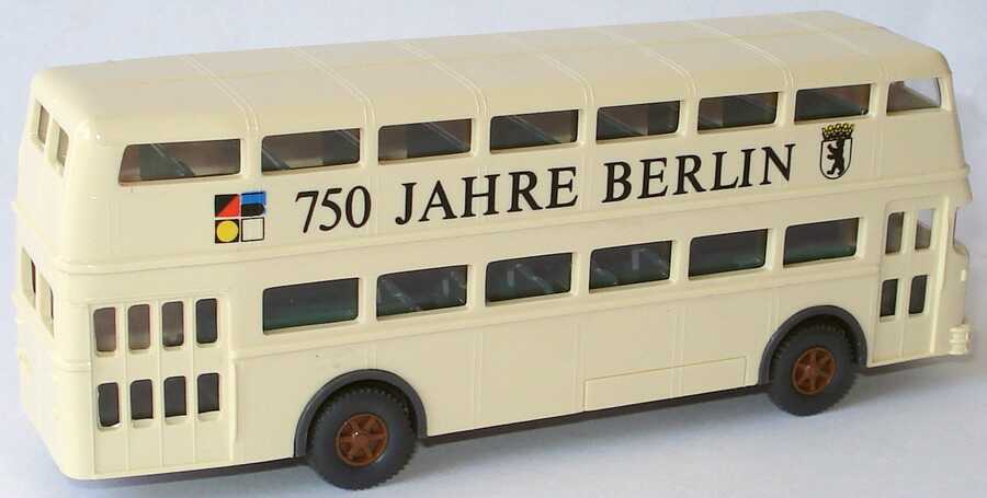 Foto 1:87 750 Jahre Berlin Omnibus-Set (MAN SD 200 + Büssing D2U + D38) Wiking