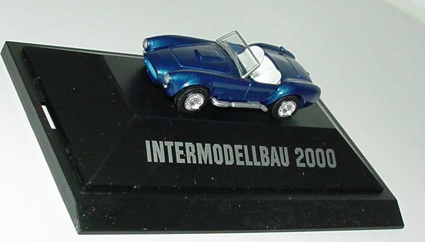 Foto 1:87 AC Cobra 427 blau-met. Intermodellbau 2000 herpa