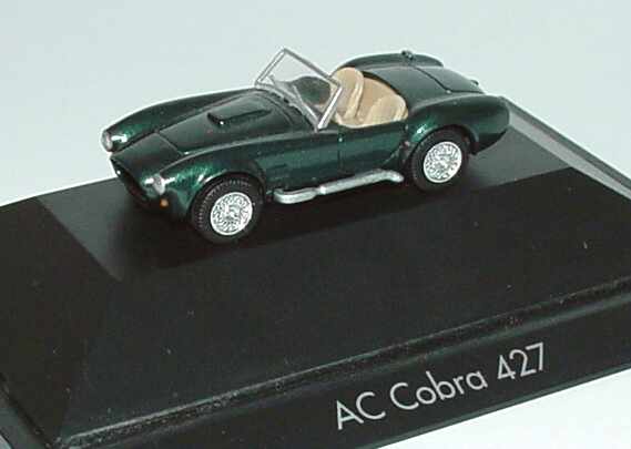 Foto 1:87 AC Cobra 427 dunkelgrün-met. herpa 183871