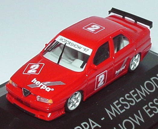 Foto 1:87 Alfa Romeo 155 STW Herpa, Messemodell Motorshow Essen ´97 Nr.2 herpa