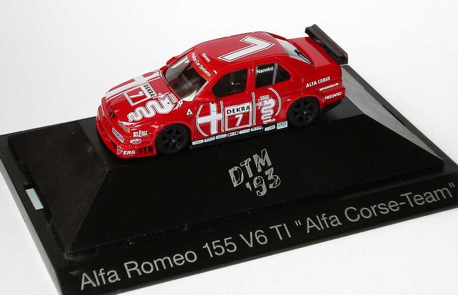 Foto 1:87 Alfa Romeo 155 V6 TI DTM 1993 Alfa Corse Nr.7, Nannini herpa 036030