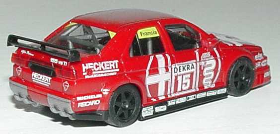 Foto 1:87 Alfa Romeo 155 V6 TI DTM 1993 Schübel Nr.15, Francia (ohne PC-Box) herpa 036023