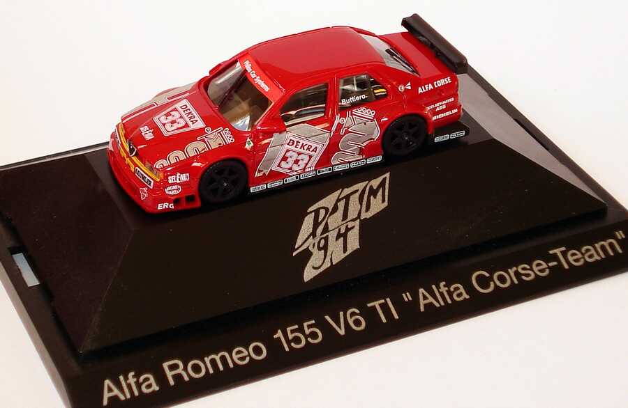 Foto 1:87 Alfa Romeo 155 V6 TI DTM 1994 Alfa Corse Nr.33, Buttiero herpa 036115