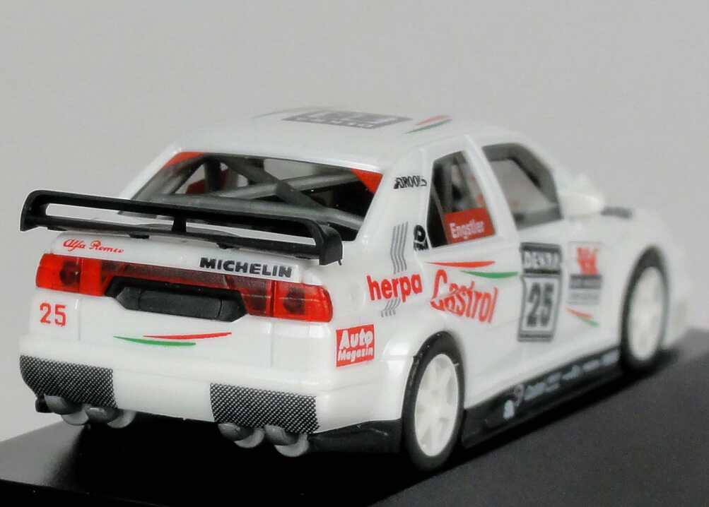 Foto 1:87 Alfa Romeo 155 V6 TI DTM 1994 Engstler, Herpa, Kein Alkohol am Steuer Nr.25, Engstler herpa 036078