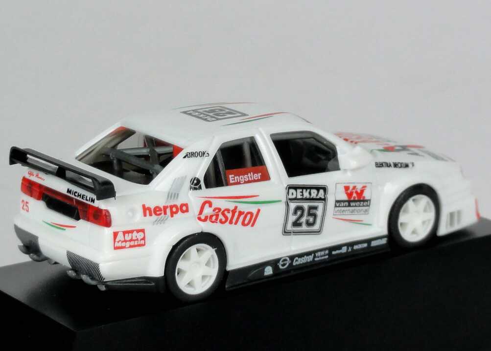 Foto 1:87 Alfa Romeo 155 V6 TI DTM 1994 Engstler, Herpa, Kein Alkohol am Steuer Nr.25, Engstler herpa 036078
