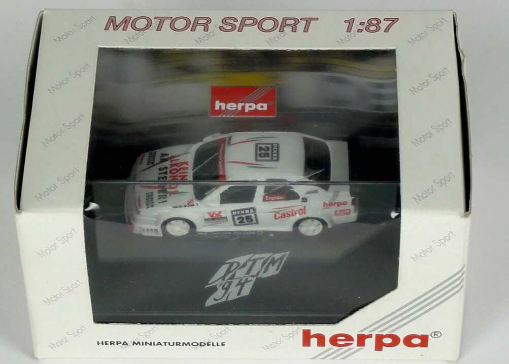 Foto 1:87 Alfa Romeo 155 V6 TI DTM 1994 Engstler, Herpa, Kein Alkohol am Steuer Nr.25, Engstler herpa 036078