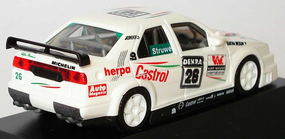 Foto 1:87 Alfa Romeo 155 V6 TI DTM 1994 Engstler, Herpa, Kein Alkohol am Steuer Nr.26, Struwe herpa 036061