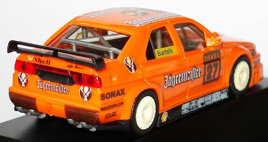 Foto 1:87 Alfa Romeo 155 V6 TI DTM 1994 Schübel, Jägermeister Nr.27, Bartels herpa 036054