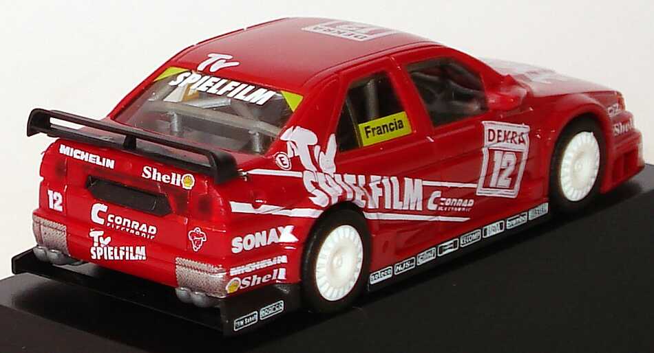 Foto 1:87 Alfa Romeo 155 V6 TI DTM 1994 Schübel, TV Spielfilm Nr.12, Francia herpa 036092