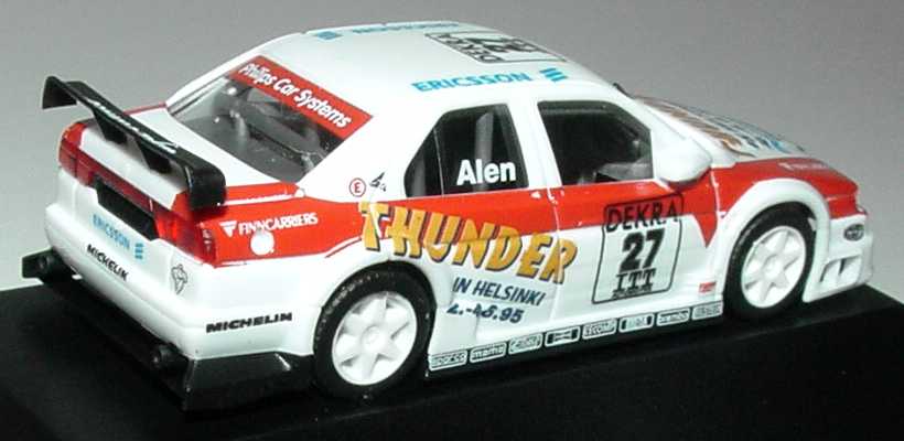 Foto 1:87 Alfa Romeo 155 V6 TI DTM 1995 Alfa Corse 2, Ericsson, Thunder in Helsinki Nr.27, Alen herpa 036542