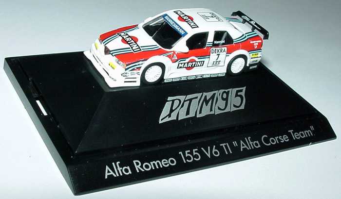 Foto 1:87 Alfa Romeo 155 V6 TI DTM 1995 Martini Nr.7, Nannini herpa 036450