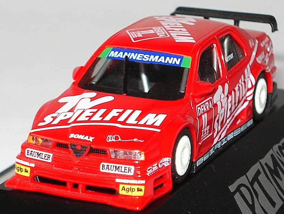 Foto 1:87 Alfa Romeo 155 V6 TI DTM 1995 Schübel, TV Spielfilm Nr.11, Danner herpa 036498