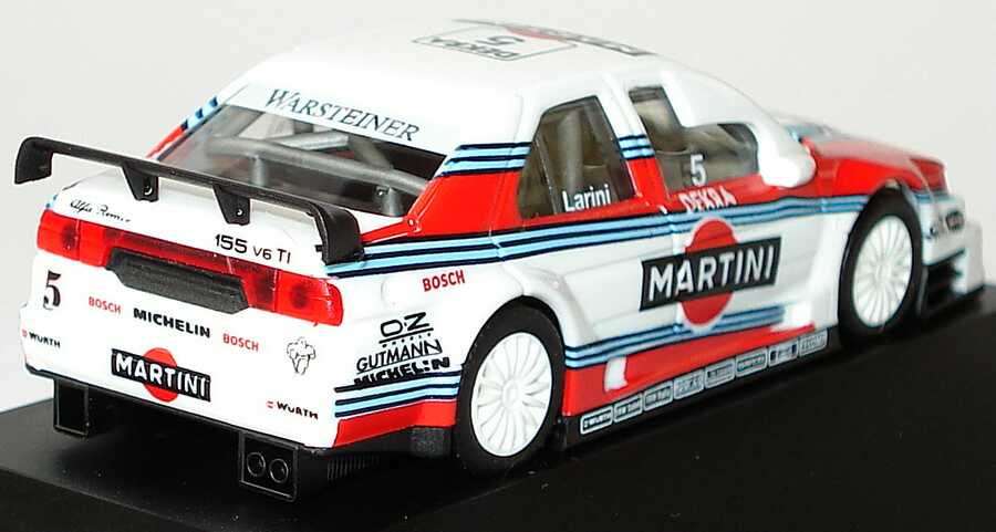Foto 1:87 Alfa Romeo 155 V6 TI ITC 1996 Alfa Corse, Martini Nr.5, Nicola Larini herpa 036832