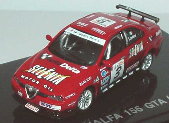 Foto 1:87 Alfa Romeo 156 GTA EETC 2003 AutoDelta, Selenia Nr.3, Larini Ricko 38840