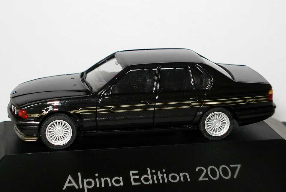 Foto 1:87 Alpina B11 3,5 (E32) schwarz Alpina Edition 2007 herpa 101752