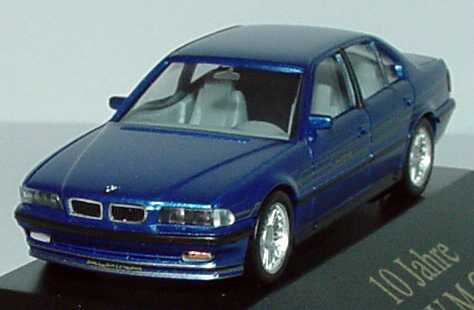 Foto 1:87 Alpina B12 5,7 (E38) estorilblau-met. 10 Jahre BMW M Club herpa