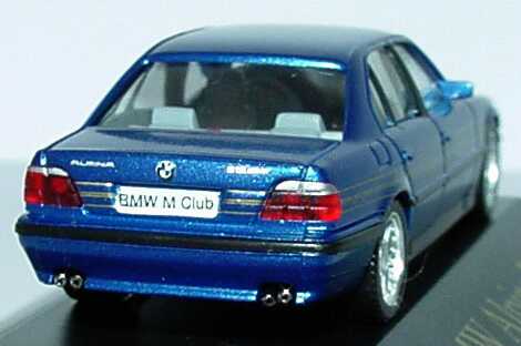 Foto 1:87 Alpina B12 5,7 (E38) estorilblau-met. 10 Jahre BMW M Club herpa