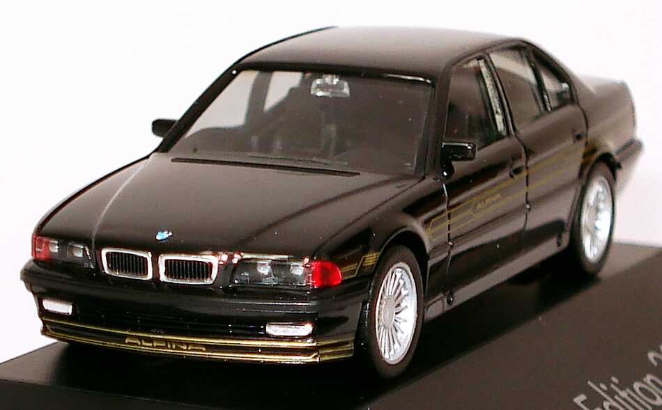 Foto 1:87 Alpina B12 5,7 (E38) schwarz Alpina Edition 2007 herpa 101790
