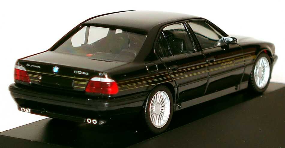 Foto 1:87 Alpina B12 5,7 (E38) schwarz Alpina Edition 2007 herpa 101790