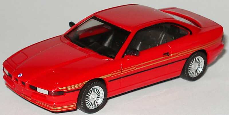 Foto 1:87 Alpina B12 6,0 Coupé (E31) rot (ohne PC-Box) herpa 100007